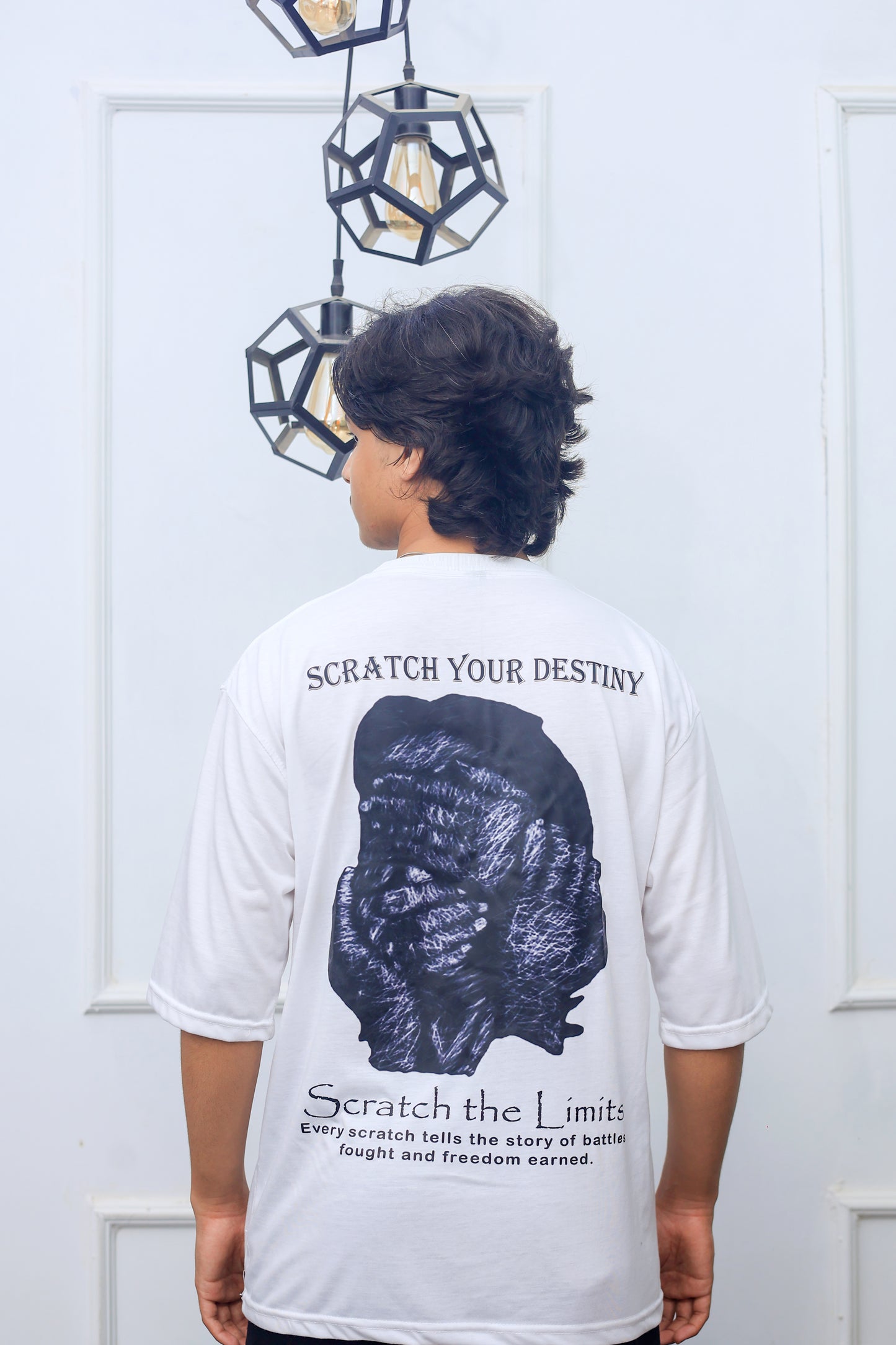 Scratch Your Destiny-Drop Shoulder