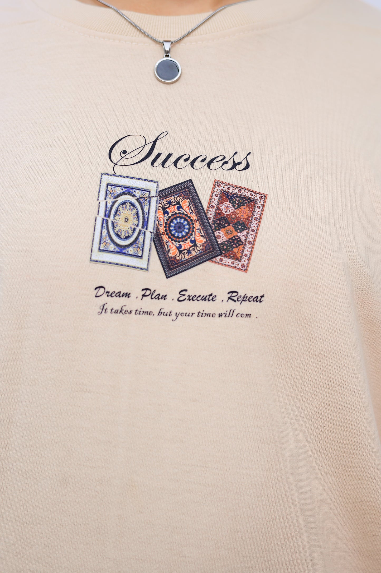 Success Tee-Drop shoulder