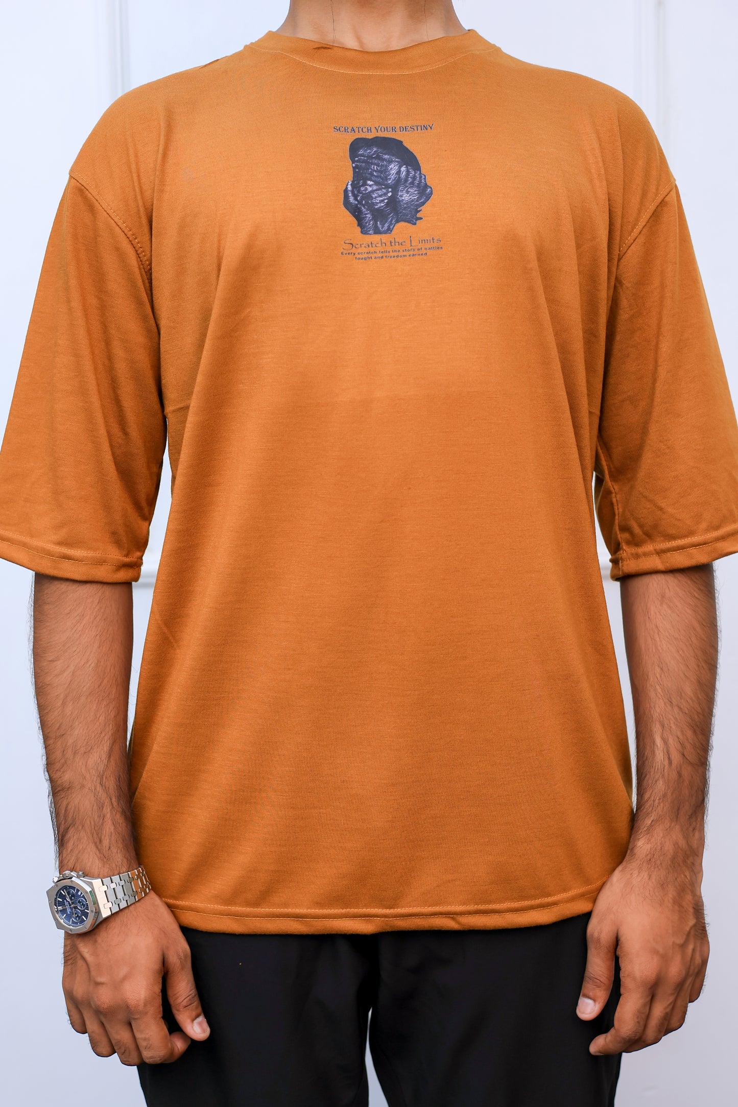 Scratch Your Destiny-Drop Shoulder