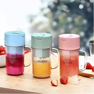 2-in-1 Mini Portable USB Rechargeable High-Quality 6 Blades Crusher Juicer Home & Outdoor SWAYSSTYLE 