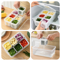 Vegetable &amp; Fruit Storage Box Home & Outdoor SWAYSSTYLE 