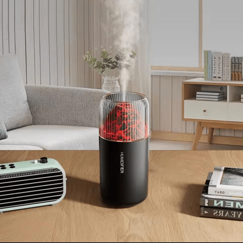 Volcano Shaped USB operated Humidifier with lights with free 10ml fragrance electronic gadgets SWAYSSTYLE 