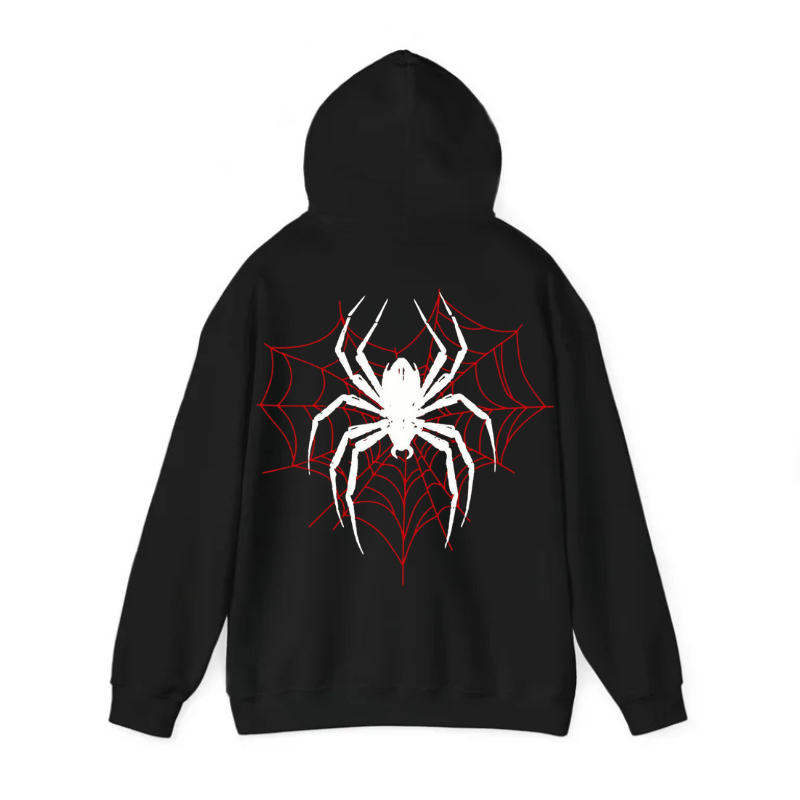 White Spider Hoodie