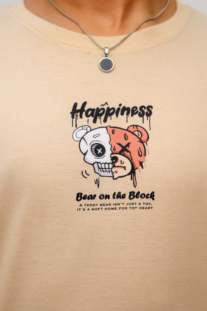 Bear on the Block Tee-Drop shoulder