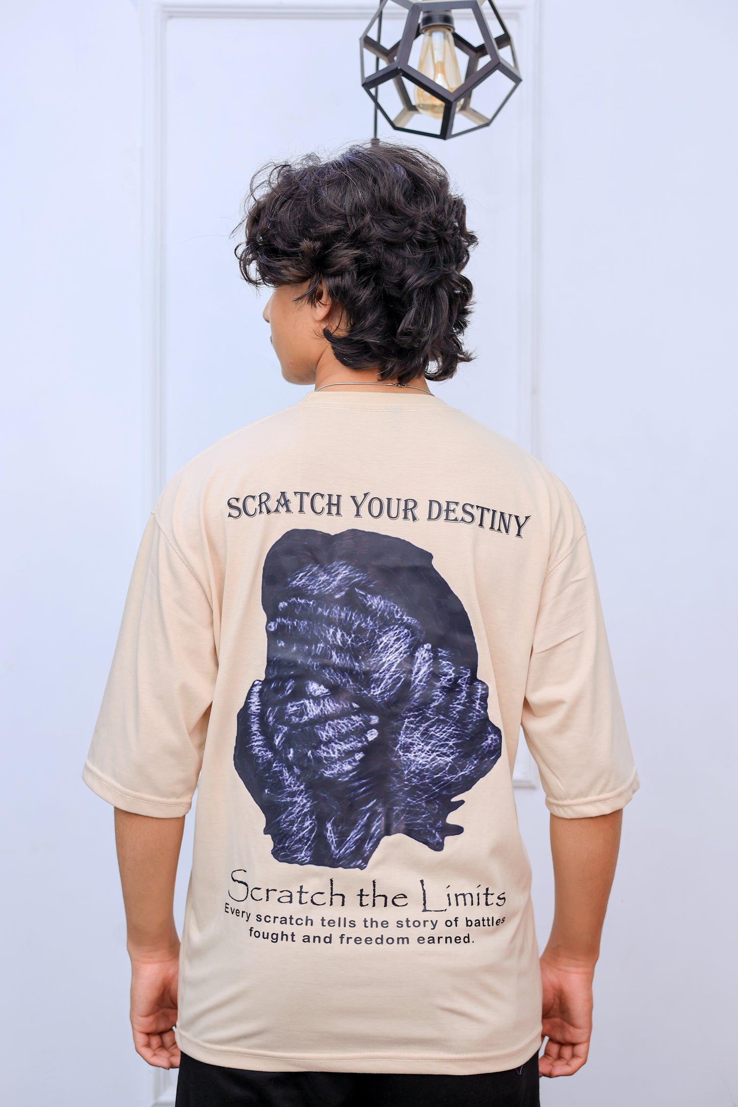 Scratch Your Destiny-Drop Shoulder
