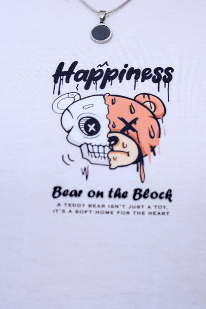 Bear on the Block Tee-Drop shoulder
