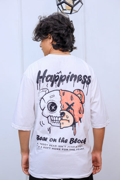 Bear on the Block Tee-Drop shoulder