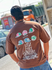 Easy Like Sunday – Oversized Graphic Tee for Chill Vibes