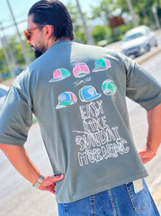 Easy Like Sunday – Oversized Graphic Tee for Chill Vibes